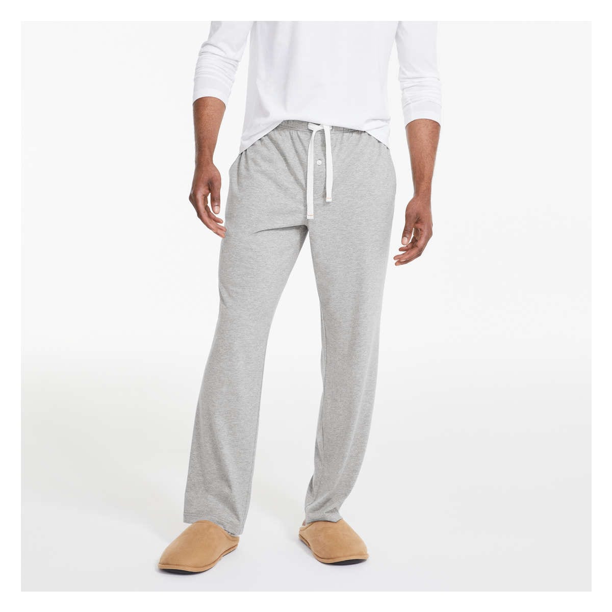 Men s Sleep Pant in Light Grey Mix from Joe Fresh